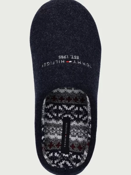 Tommy Hilfiger пантофи мъжки FELT HOUSE SHOE