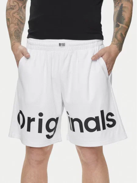 Jack & Jones Pantaloni scurți sport Chicago alb