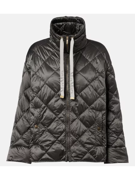 Geacă cu puf Max Mara gri