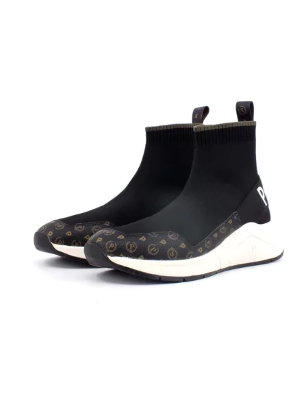 Sneakersy Pollini czarne