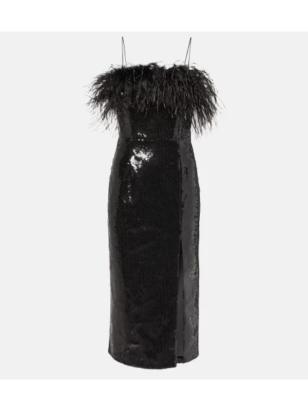 Sukienka midi Rebecca Vallance do kolan garniturowa czarna