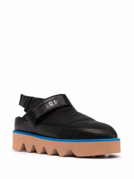 Мюли Msgm на платформе черно