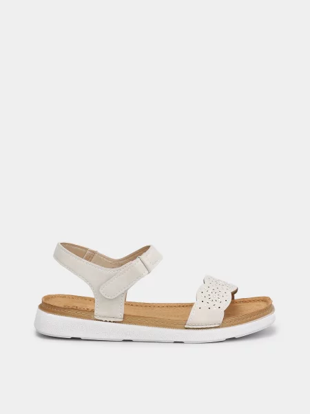 Сандалії Gunter синтетичний бежевий