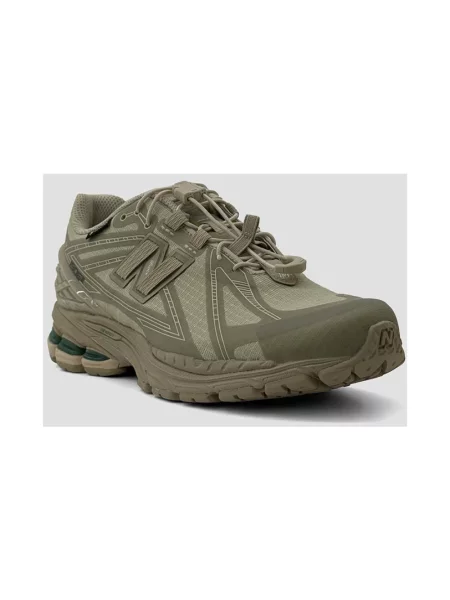 Sneakersy New Balance skórzane zielone