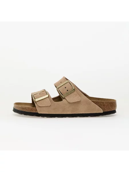 Natikači Birkenstock iz semiša bež