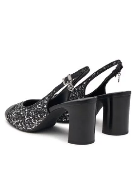 Bokacsizma MICHAEL Michael Kors Piper Flex Sling Pump fekete