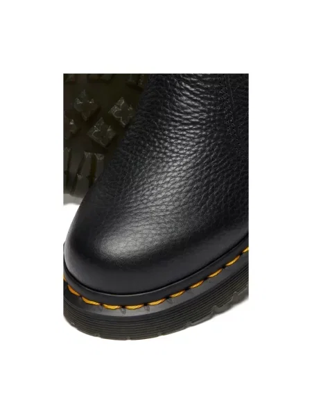Botki Dr. Martens skórzane czarne