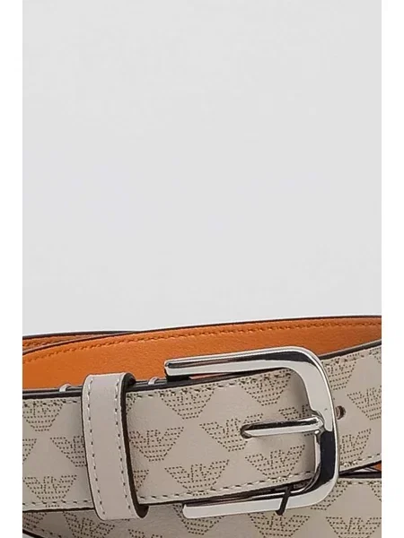Ремінь Emporio Armani бежевий