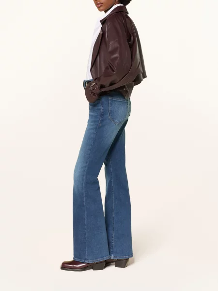 Good American Flared Džíny indigo