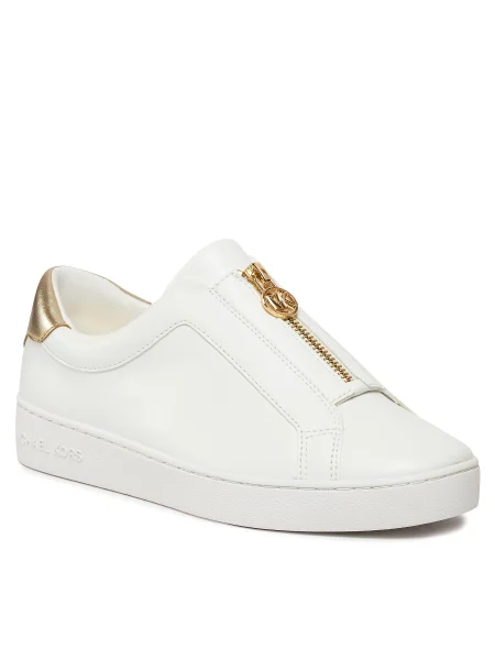 Сникърси MICHAEL Michael Kors Keaton Zip Slip On бял