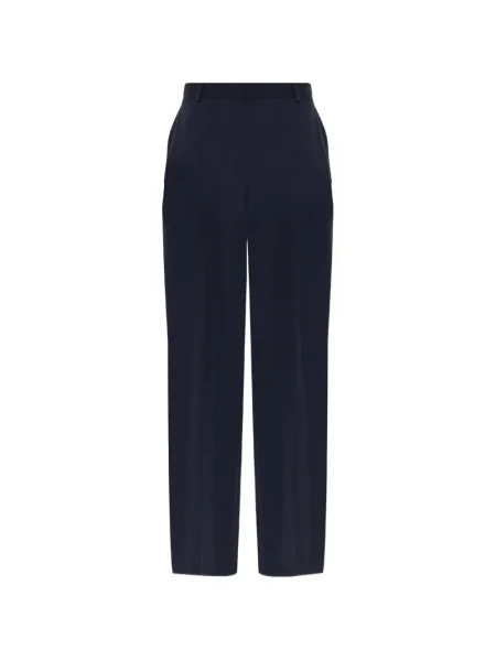 Pantaloni Stella Mccartney de lână albastru