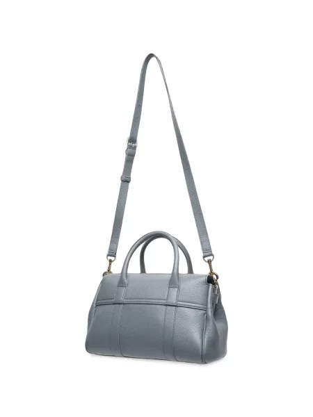 Geantă shopper Mulberry din piele gri