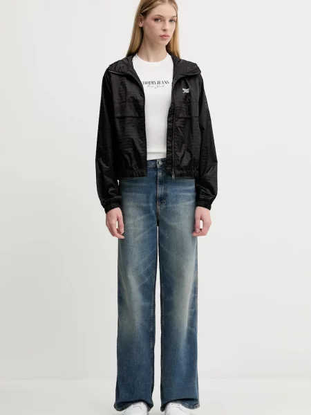 Tommy Jeans geacă negru