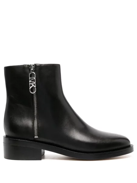 Δερμάτινα loafers Michael Michael Kors με σχέδιο μαύρο