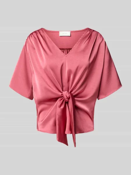 Bluzka z wiązanym detalem model Casadia' Neo Noir