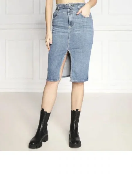 Pinko Fustă RINGHIO albastru