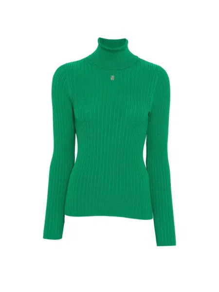 Pulover Sandro cu autograf verde