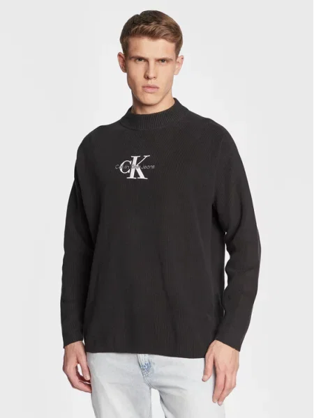 Pulover Calvin Klein Jeans črna