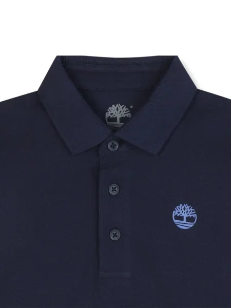 Koszulka polo dziecięca Timberland niebieska