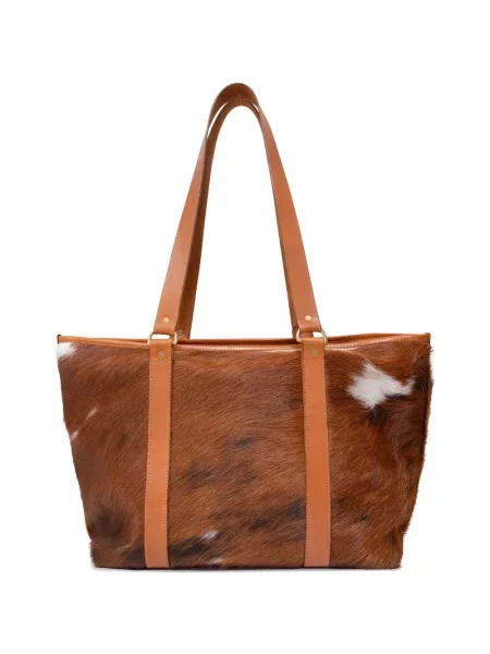Geantă shopper Nick Fouquet maro