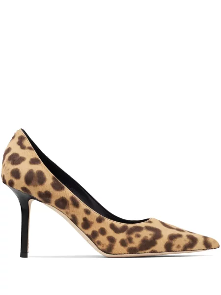 Leopárdmintás körömcipő Jimmy Choo nyomtatás