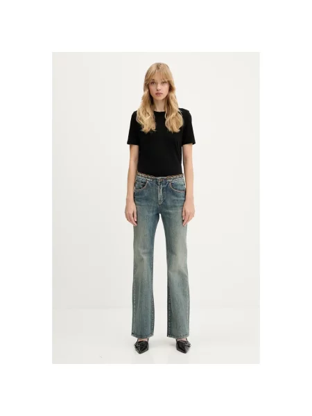 Miss Sixty jeansy high waist niebieskie