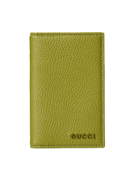 Portfel Gucci skórzany zielony