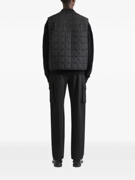 Matlasat vestă Givenchy negru