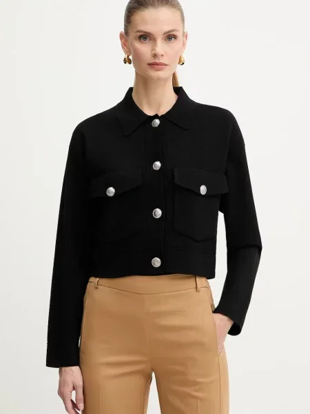 BOSS Orange cardigan negru