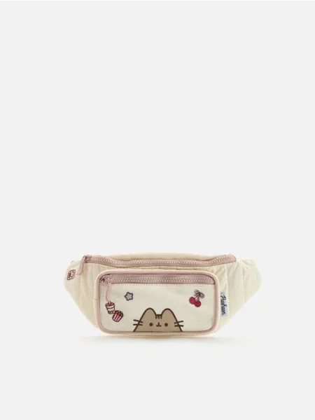Reserved Ľadvinka Pusheen krémová