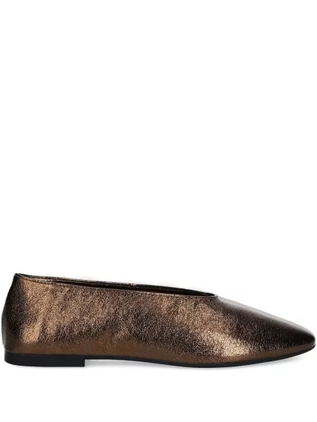 Balerini Jeffrey Campbell din piele maro
