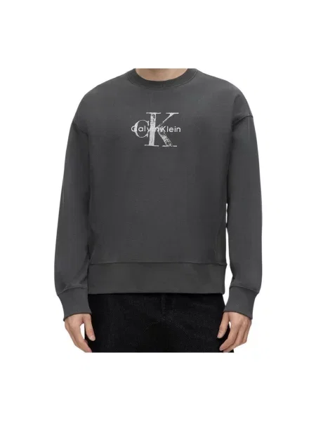 Geacă de blugi Calvin Klein Jeans gri