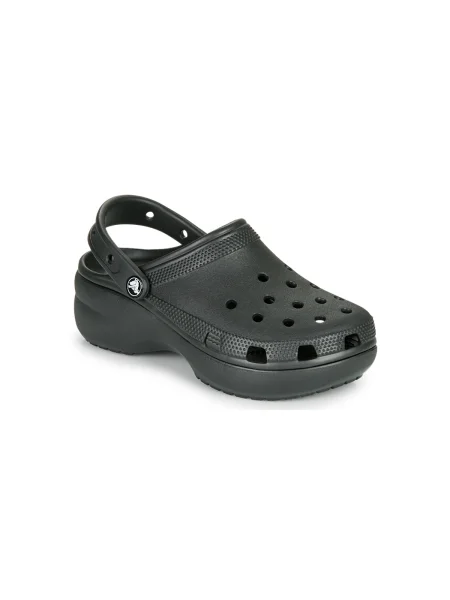 Platform talpú klasszikus félcipő Crocs fekete