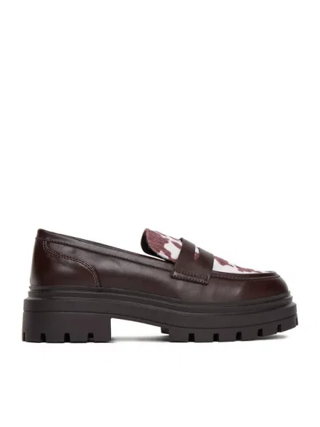 JENNY Loafersy brązowy