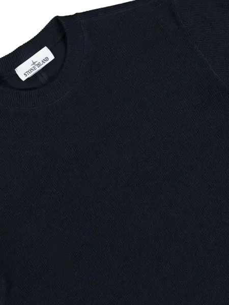 Hanorac Stone Island cu strasuri albastru