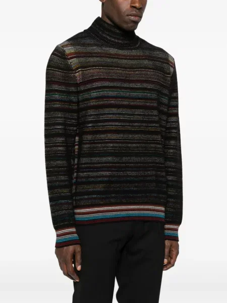 Pulover Paul Smith cu dungi negru