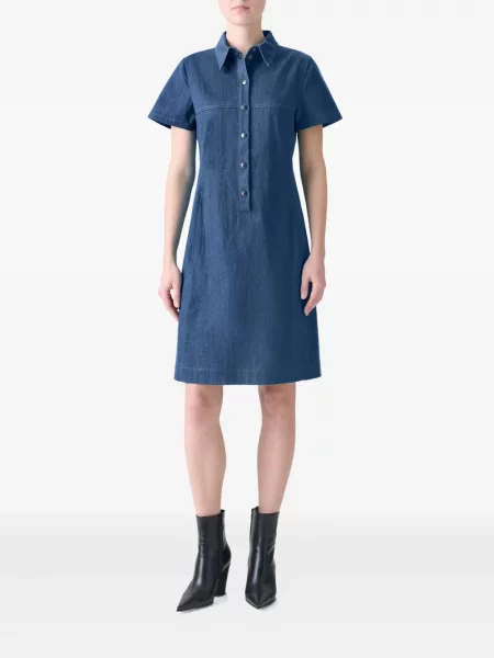 Rochie mini Akris de costum albastru