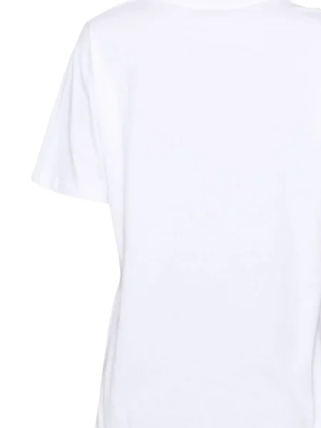 Tricou Giada Benincasa cu broderie alb