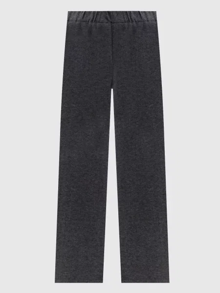 Брюки Max Mara Weekend с принтом серые