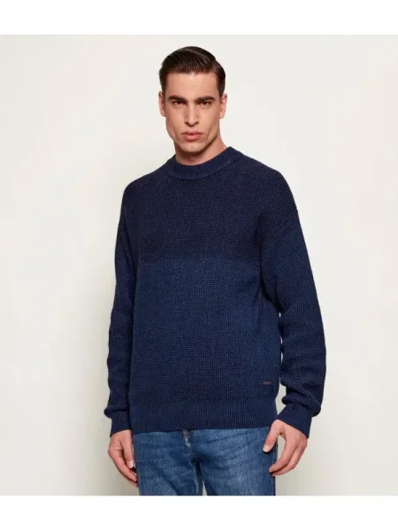 BOSS ORANGE Pulover Kartney cu adaos de lână portocaliu