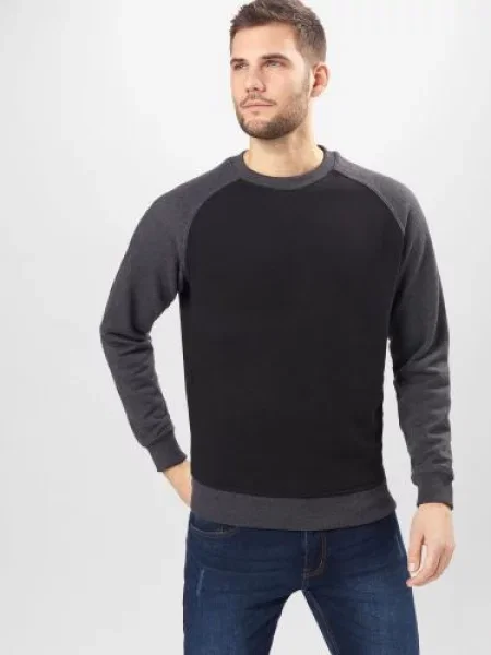 Urban Classics Tréning póló sötétszürke fekete