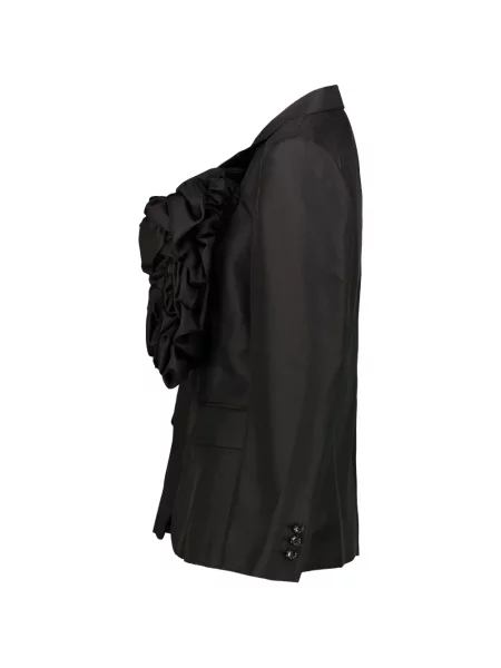 Блейзър Comme Des Garçons с волани черно
