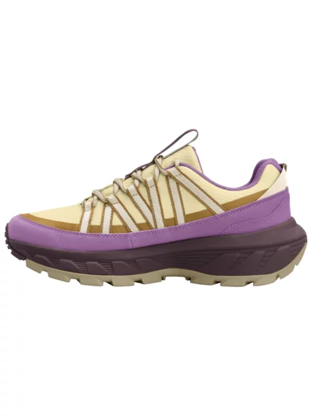 JACK WOLFSKIN Pantofi crem / mov neon / mandarină portocaliu