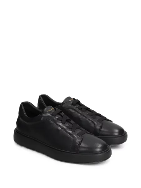 Sneakerși Officine Creative din piele negru