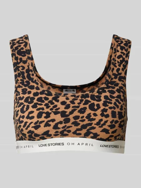 Biustonosz typu bralette z elastycznym pasem model ‘Rika’ Oh April