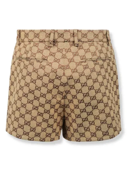 Szorty Gucci płócienne beżowe