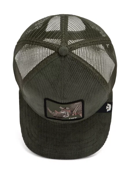 Goorin Bros шапка trucker от джинсова материя Corduroy Tuff зелено