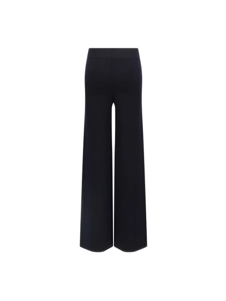 Spodnie Max Mara Studio niebieskie