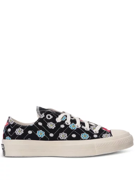 Sneakerși Converse Chuck 70 cu imagine cu model floral negru