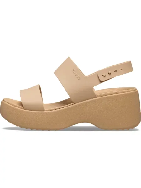 Crocs Sandále béžová